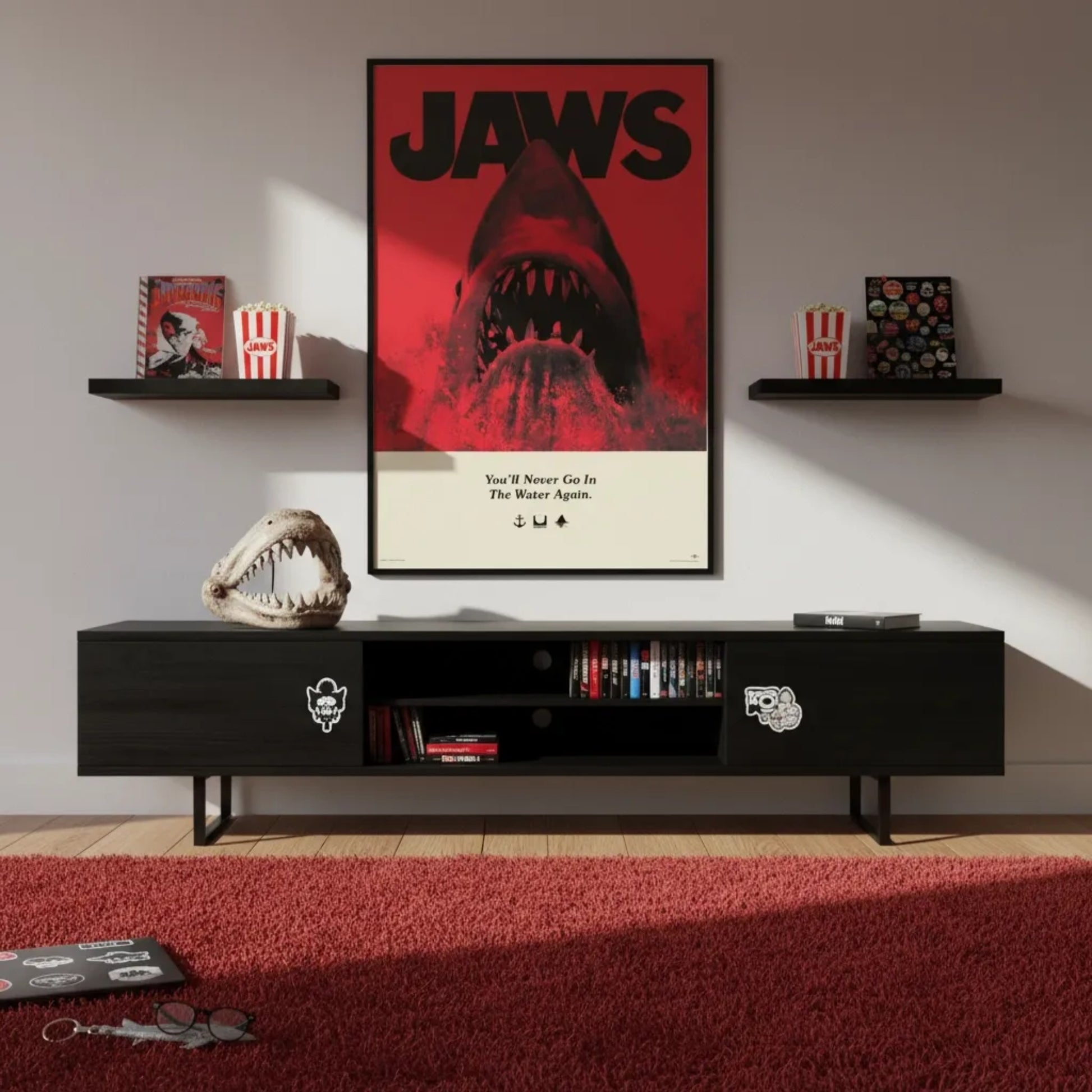 GB Posters Jaws Red 61 x 91.5cm Maxi Poster