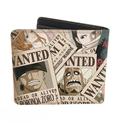 One Piece Wanted Vinyl Wallet
