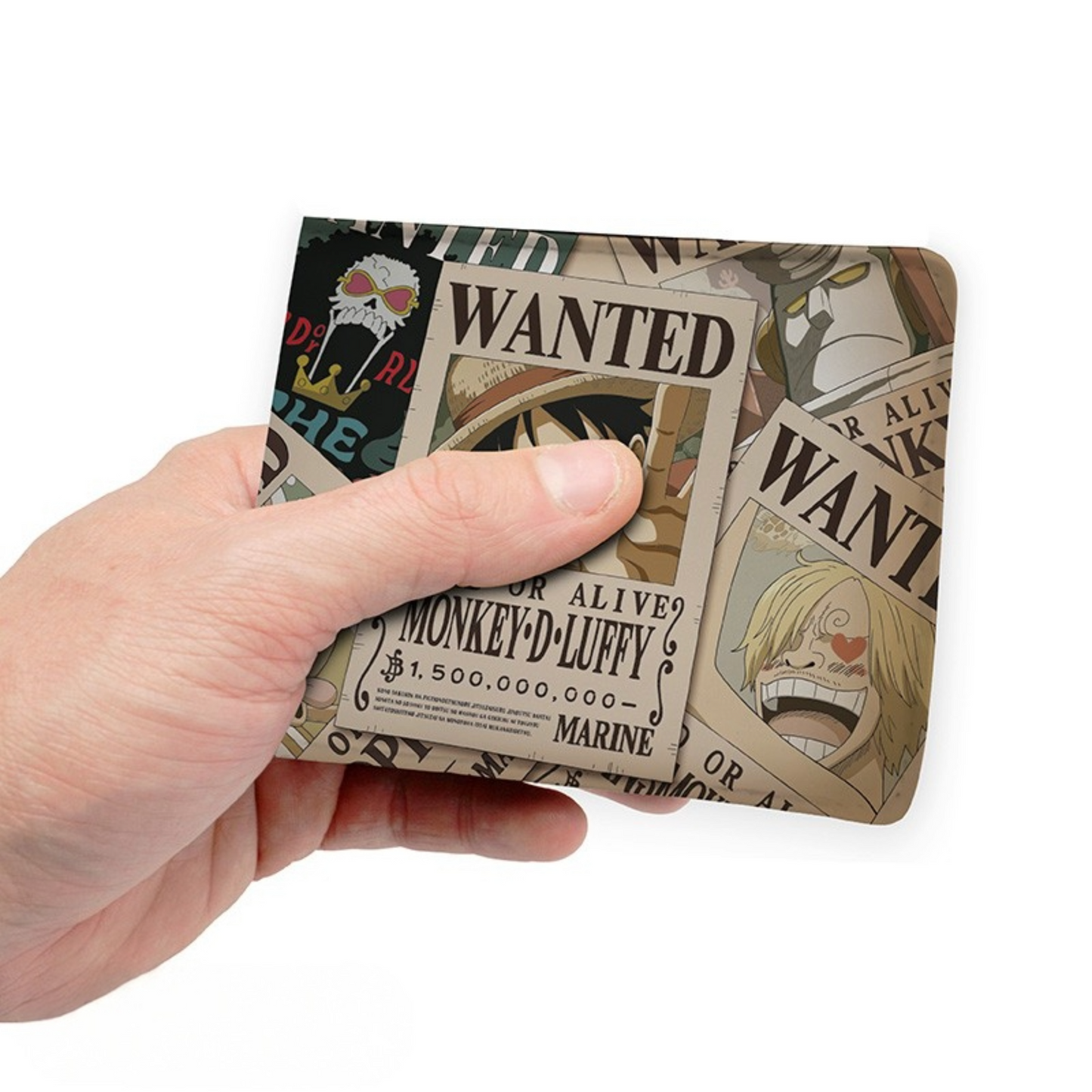 One Piece Wanted Vinyl Wallet